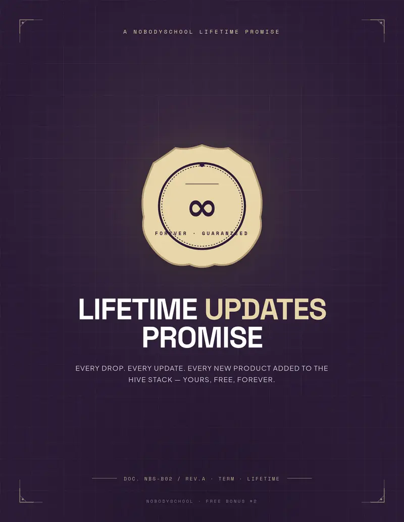 The Lifetime Updates Promise cover